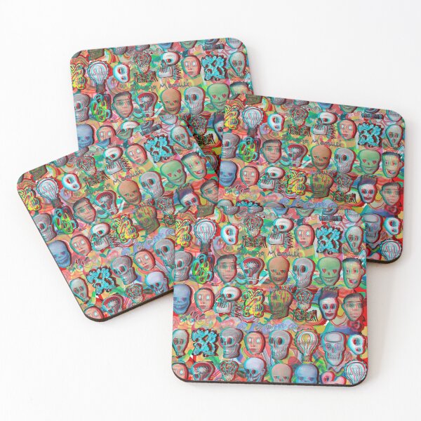 Item preview, Summer composition 4 2020 and skulls 3d  designed and sold by Diego Manuel Rodriguez.