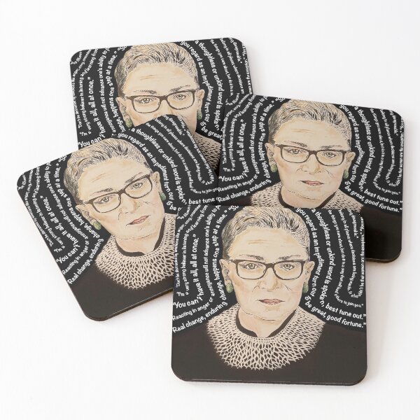 Item preview, Words of RBG - Justice Ruth Bader Ginsburg designed and sold by Nora Lee Illustrations.