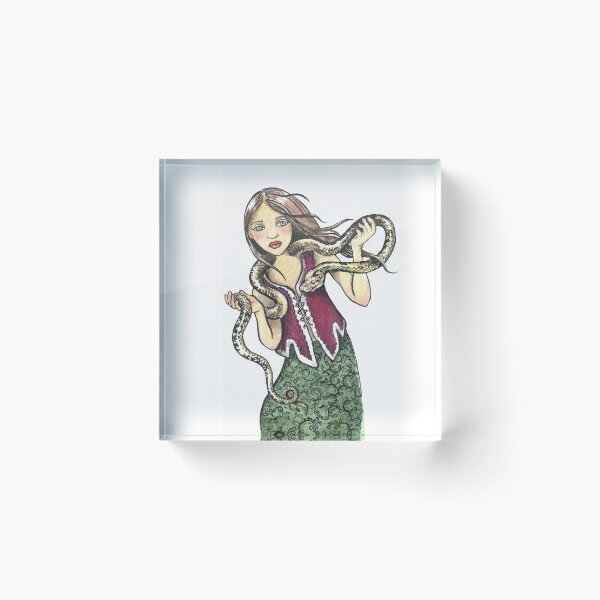Item preview, Handcoloured screen print: Carpet Python designed and sold by Jennifer Rowlands.