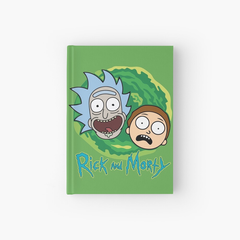 Rick and Morty Portal Hardcover Journal