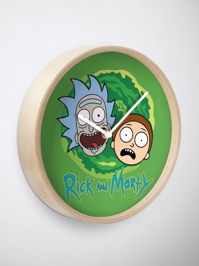 Alternate view of Rick and Morty Portal Clock