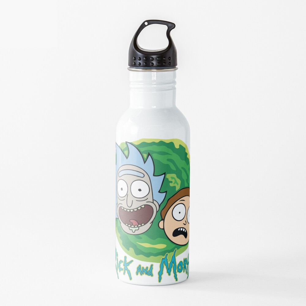 Rick and Morty Portal Water Bottle