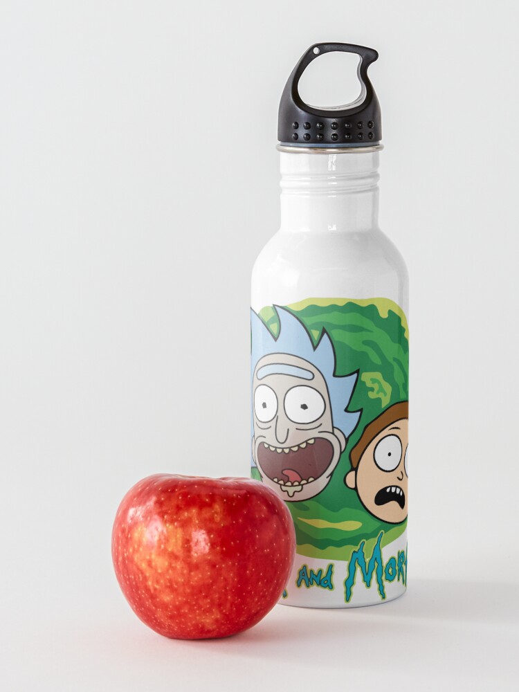 Alternate view of Rick and Morty Portal Water Bottle