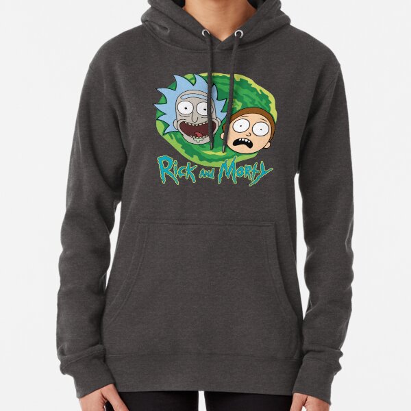 Rick and Morty Portal Pullover Hoodie