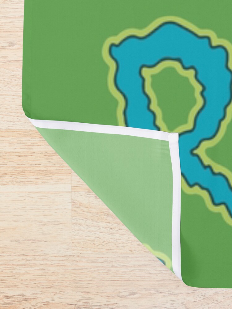 Alternate view of Rick and Morty Portal Shower Curtain