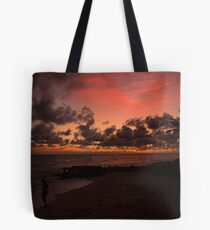 Glowing Inferno Tote Bag