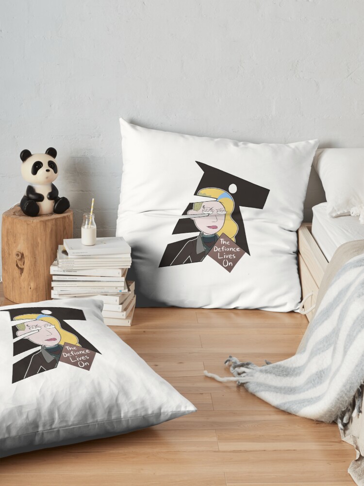 Alternate view of Rick and Morty | Beth Floor Pillow