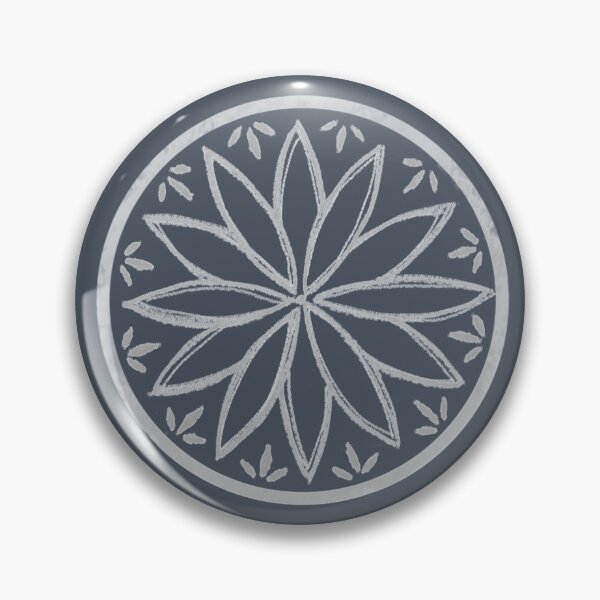 Item preview, Petal Rosette Star Hex Sign designed and sold by Blondshell.