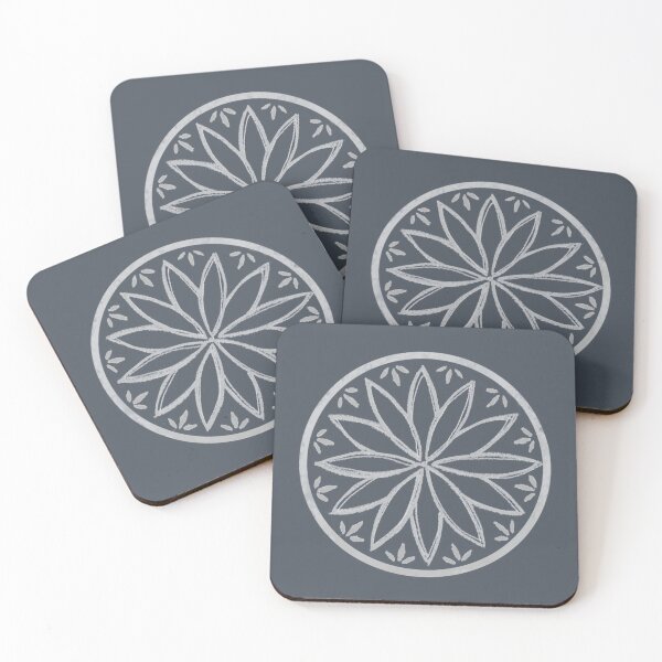 Item preview, Petal Rosette Star Hex Sign designed and sold by Blondshell.