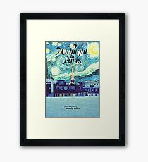 Midnight In Paris Poster Framed Print