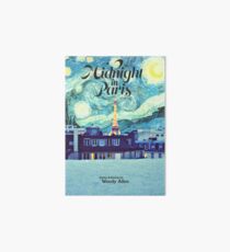 Midnight In Paris Poster Art Board