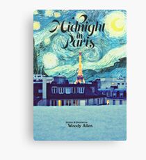 Midnight In Paris Poster Leinwanddruck