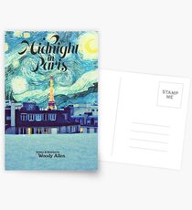 Midnight In Paris Poster Postkarten