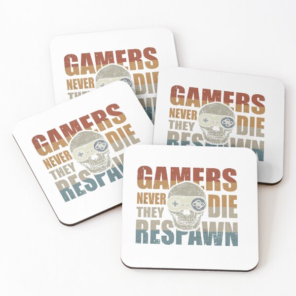Item preview, Funny Retro Gamer - Gamers Never Die - Respawn  designed and sold by TigerSoulDesign.