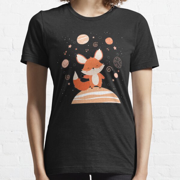 Cute Red Space Fox Essential T-Shirt