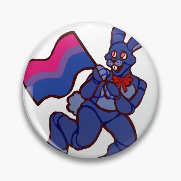 Item preview, FNAF Bonnie Bisexual Pride designed and sold by murderparty.