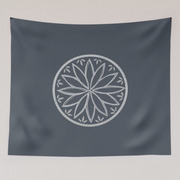Item preview, Petal Rosette Star Hex Sign designed and sold by Blondshell.