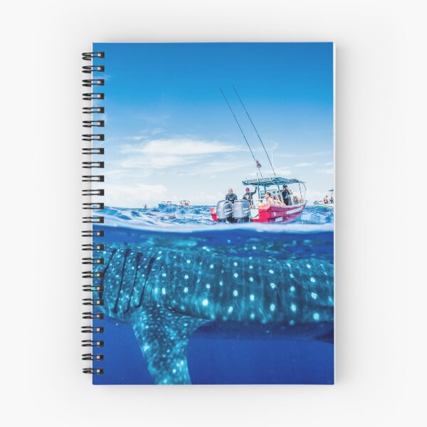 Item preview, Whale shark and red boat. designed and sold by 4empowear.