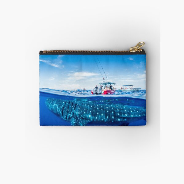 Item preview, Whale shark and red boat. designed and sold by 4empowear.