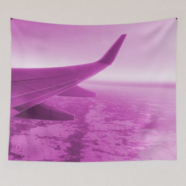 Item preview, airplane sunset aesthetic * pink * designed and sold by mariahmoniquedesign.