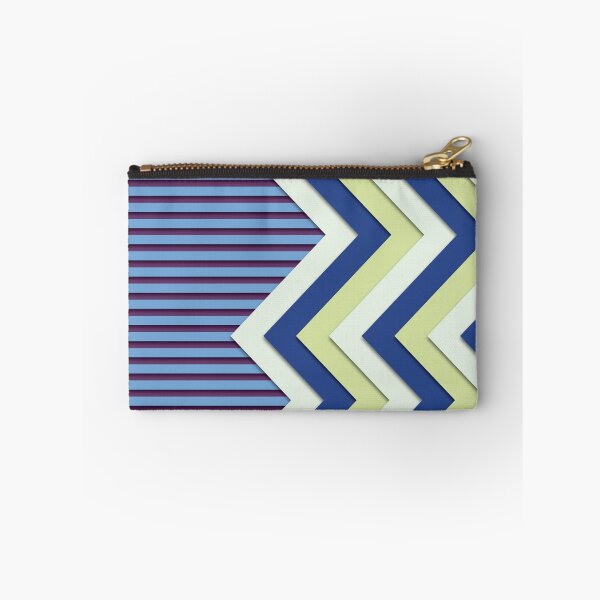 Item preview, Green. and Blue Zig Zag Pattern designed and sold by BrennaAldredge.