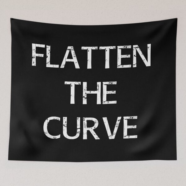 Item preview, Flatten the curve designed and sold by Brian Kroijer.