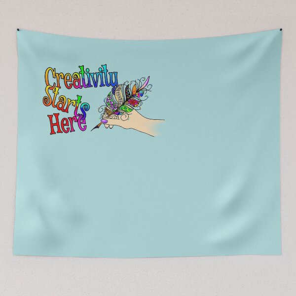 Item preview, Creativity Starts Here, in Style designed and sold by CreativeBible.
