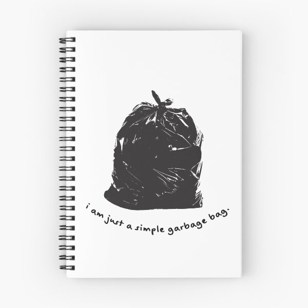 Item preview, i am just a simple garbage bag designed and sold by calamityannie.