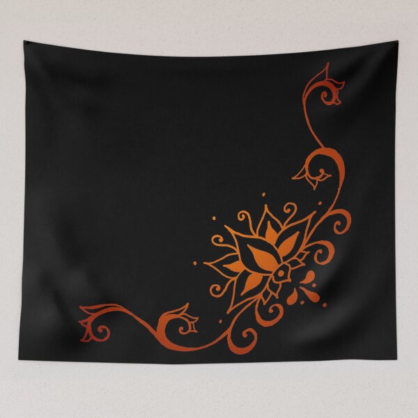 Item preview, Climbing Lotus Henna designed and sold by ArtByDrax.