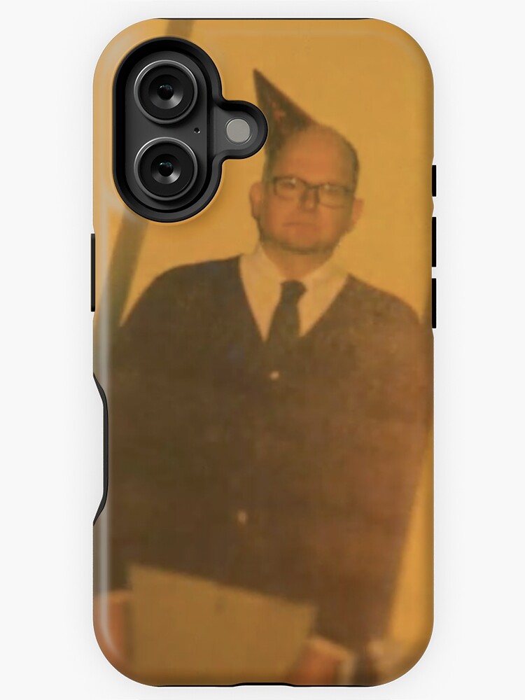 Aperçu 1 sur 4. Coque iPhone avec l'œuvre Joyeux anniversaire Colin Robinson II créée et vendue par wickedjawn.