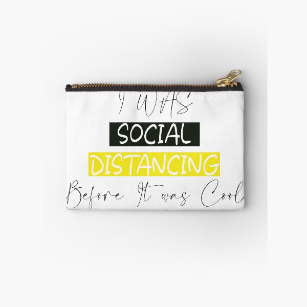 Item preview, i was social distancing before it was cool designed and sold by Skeptikon.