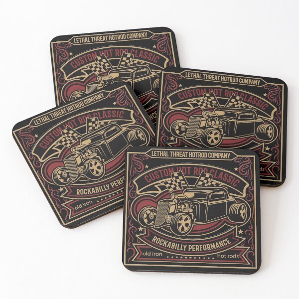 Item preview, Leathal Threat Custom Hot Rods designed and sold by Espinoza Creative.