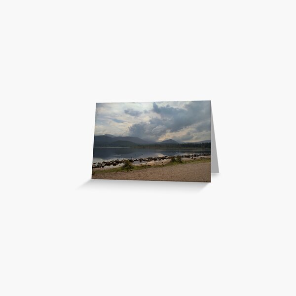 The Beautiful Loch , Morlich Greeting Card