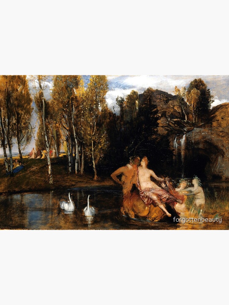 Elysian Fields Arnold Bocklin Art Board Print By Forgottenbeauty Redbubble