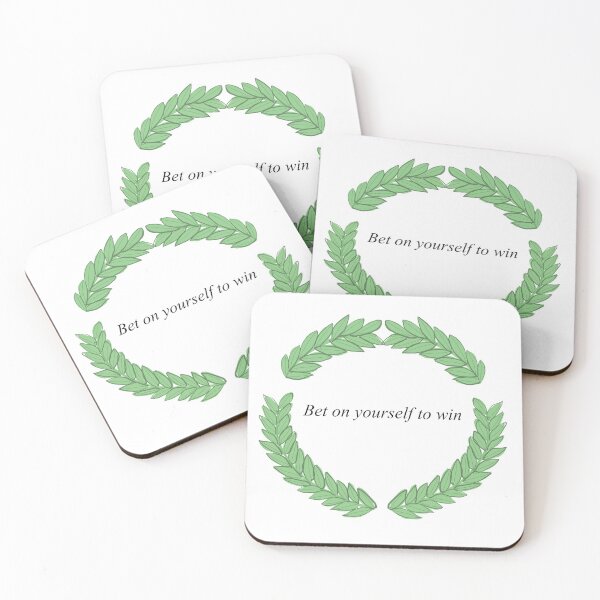 Item preview, Bet on yourself to win wreath designed and sold by nehakhushalani.