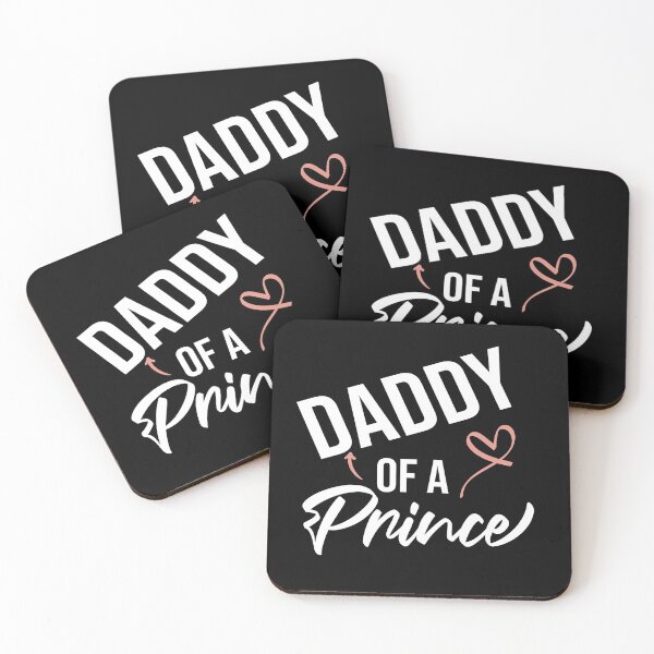 Daddy of a Princess Daddy Fly Coasters (Set of 4)
