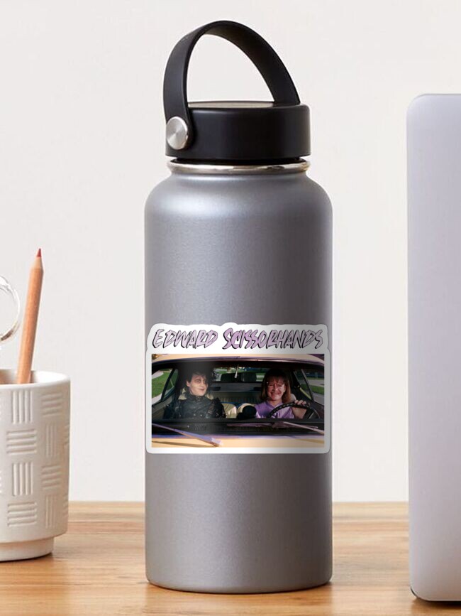 White Flask Water Bottle - Custom Scene