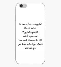 In vain I have struggled iPhone Case