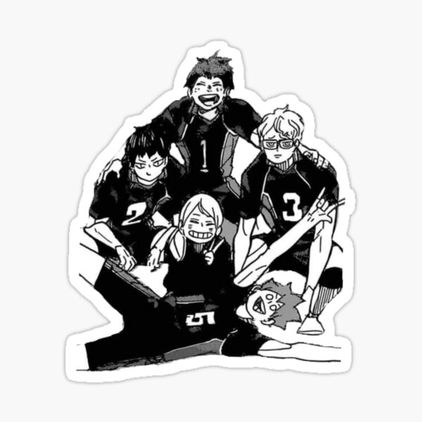 Haikyuu: first year gang (timeskip edition) Sticker