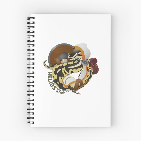 Item preview, Dungeons'N'DangerNoodles: Helios Ball Python Cleric designed and sold by Nerdynoods.