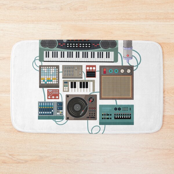 Item preview, Love Synthesizer Love Drum Machine Gift Design Idea design designed and sold by Lisbob.