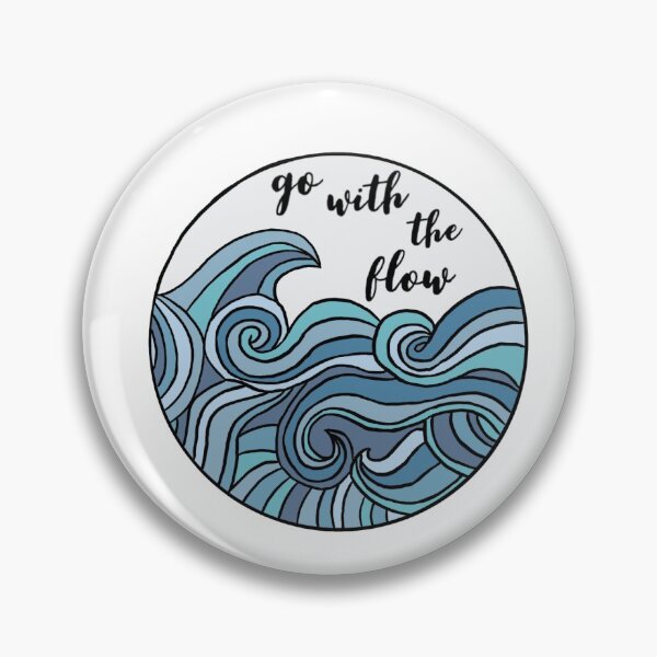 Item preview, GO WITH THE FLOW designed and sold by Hannahmariia.