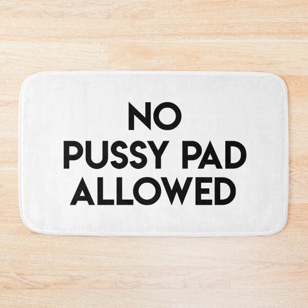 Item preview, No Pussy Pad Allowed Powerlifting designed and sold by jackknite.
