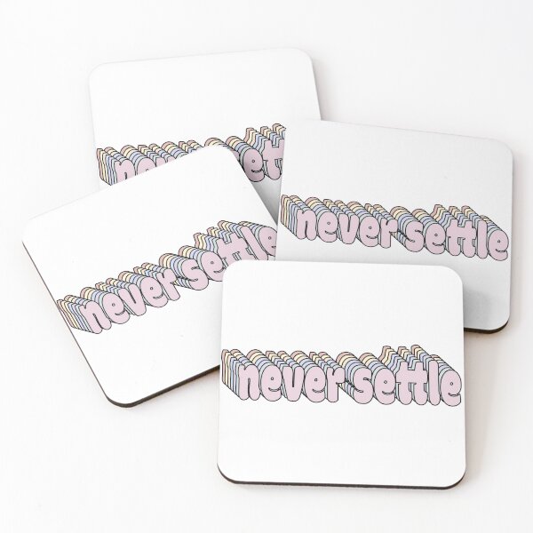 Item preview, Colorful Never Settle  designed and sold by ashleymanheim.