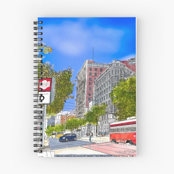 Item preview, SK-1 Market Street scene designed and sold by artisionado.