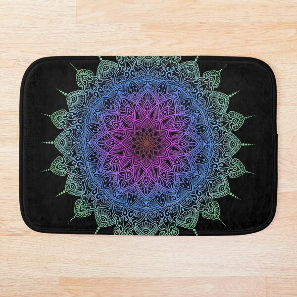 Item preview, Gradient Mandala (Green, Blue, Purple) designed and sold by Shine Design Blossom.