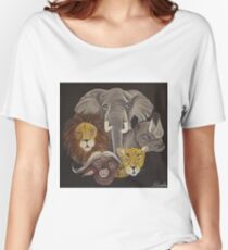 Die Big 5 - Südafrika Loose Fit T-Shirt