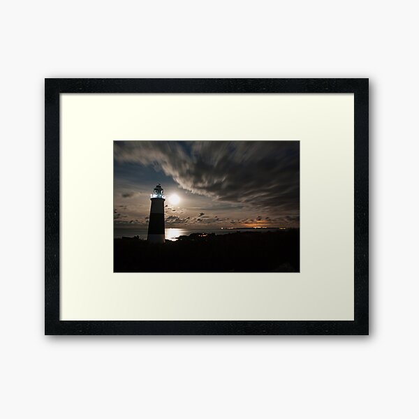 Item preview, Alderney's Lighthouse Under A full Moon designed and sold by NeilAlderney.