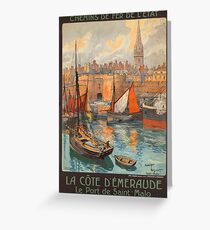 Vintage poster - France Greeting Card
