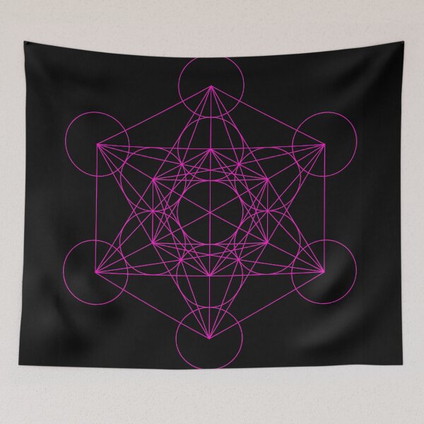 Item preview, Metatron's Cube Black & Pink  designed and sold by 2sweetsDesign.